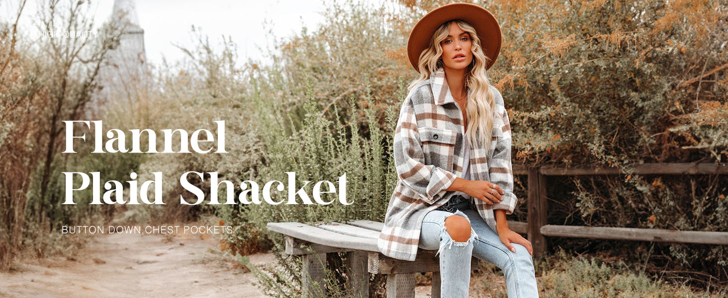 plaid shacket